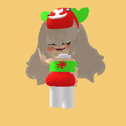 Chrismas girll at least 200 likes ill make it 1 coin