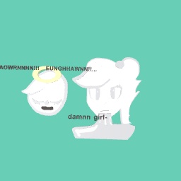 Lotté is "so" tired of carting around and looking after Hika