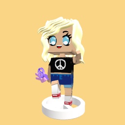 Peace girl