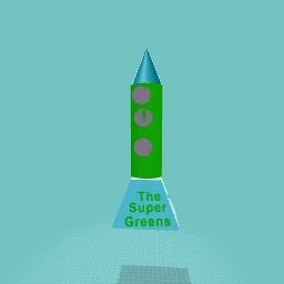 The super greens rocket!