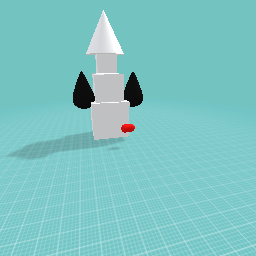 tower with a red thingy