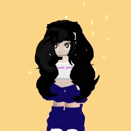 Yoonchae  katseye ( tried to copy a photo :/  i tried my best)