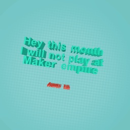 Yay because it’s the chrismas month