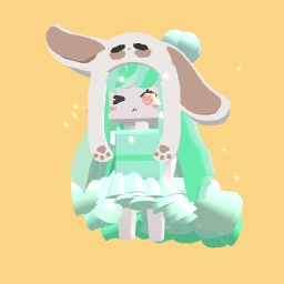 Sea foam girl