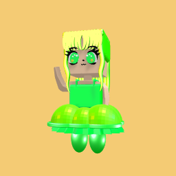 green girl