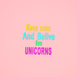I Belive in......