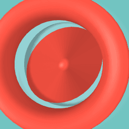 satans layer with the evil halo