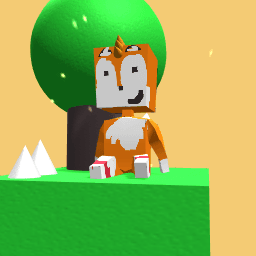 Tails in green hill zone