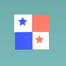 The national flag of Panama