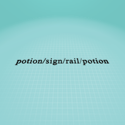 potion/sign/rail/potion