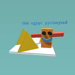Old egypt pyrimind