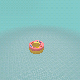 rainbow sprinkels donut