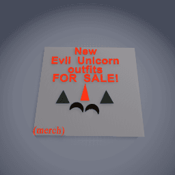 Evil unicorn for SALE!