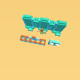 City invaded by ghosts