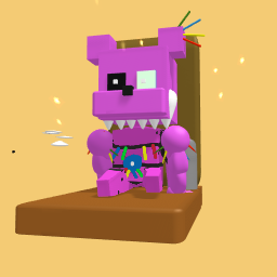 witherd pink bear