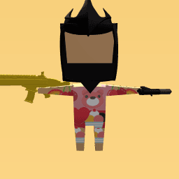 Bear shirt and red dotty black shorts copy