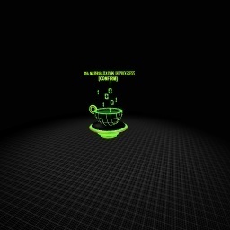 Decoded Teacup Of Binary Language