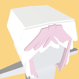 Cute pink and white hair