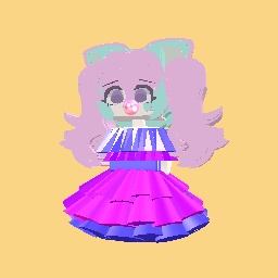 Purple shinely candy girl