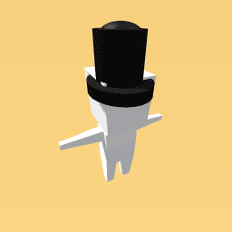 Black stovepipe hat