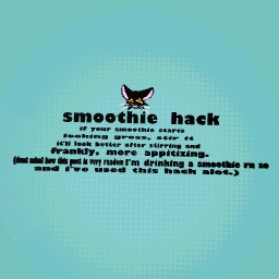 Smoothie hack eyasss
