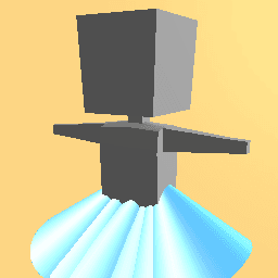 Blue big skirt