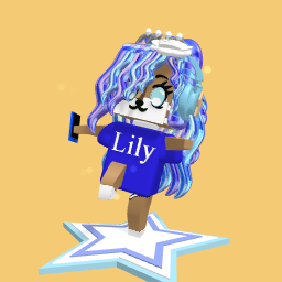 Go buy my firend lily plays merch it free to put a smile on her face