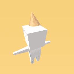 A waffle cone