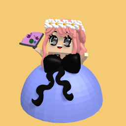 Girl getting ready for her dance