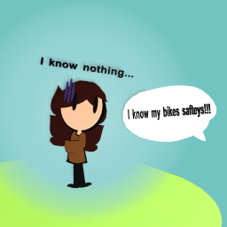 I know nothing about bikes saftey :(