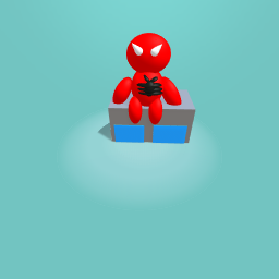 spiderman sittin' on a building