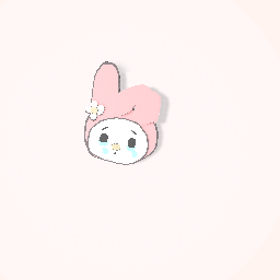 My Melody is crying