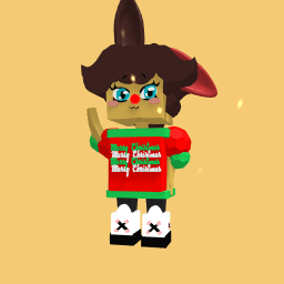 Rudolph in human way bute girl