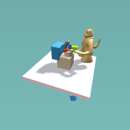 Person washing hands