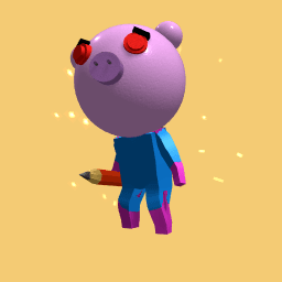 infected george piggy