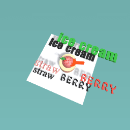 starw berry icecream