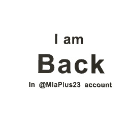 I’m Back