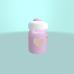 Made this Bottle for Snowy’s bday(birthday)