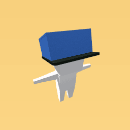 normal blue hat