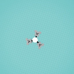 Cute spinner(white and black)