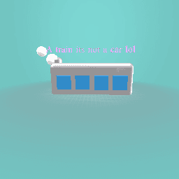 Bruh u could just get a train to travle i mean ots not a car~