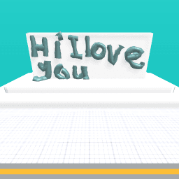 I love you