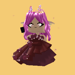 On my phone! (With custom made bunny ears)