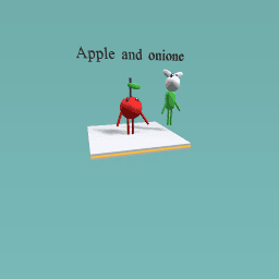 Apple and onione