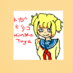 Himiko Toga Pixle Art