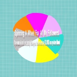 Spinning A Wheel For All My Followers!