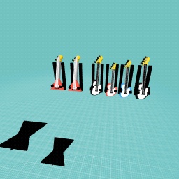 electric guitars