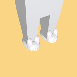 Cute bunny slippers