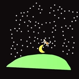 …and the Cat jumped over the Moon…