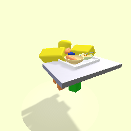 Lunch with roblos